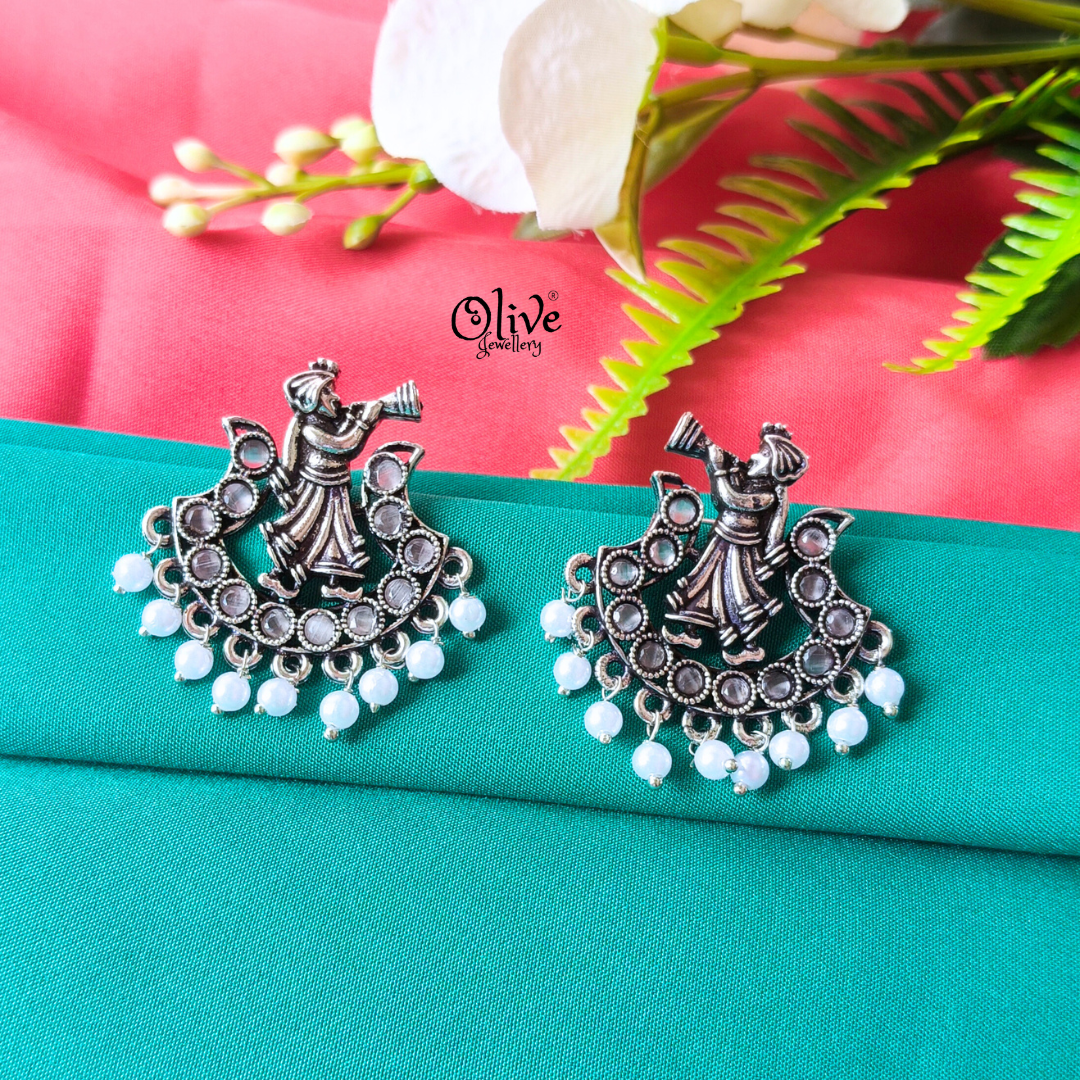 Oxidized Earrings-886