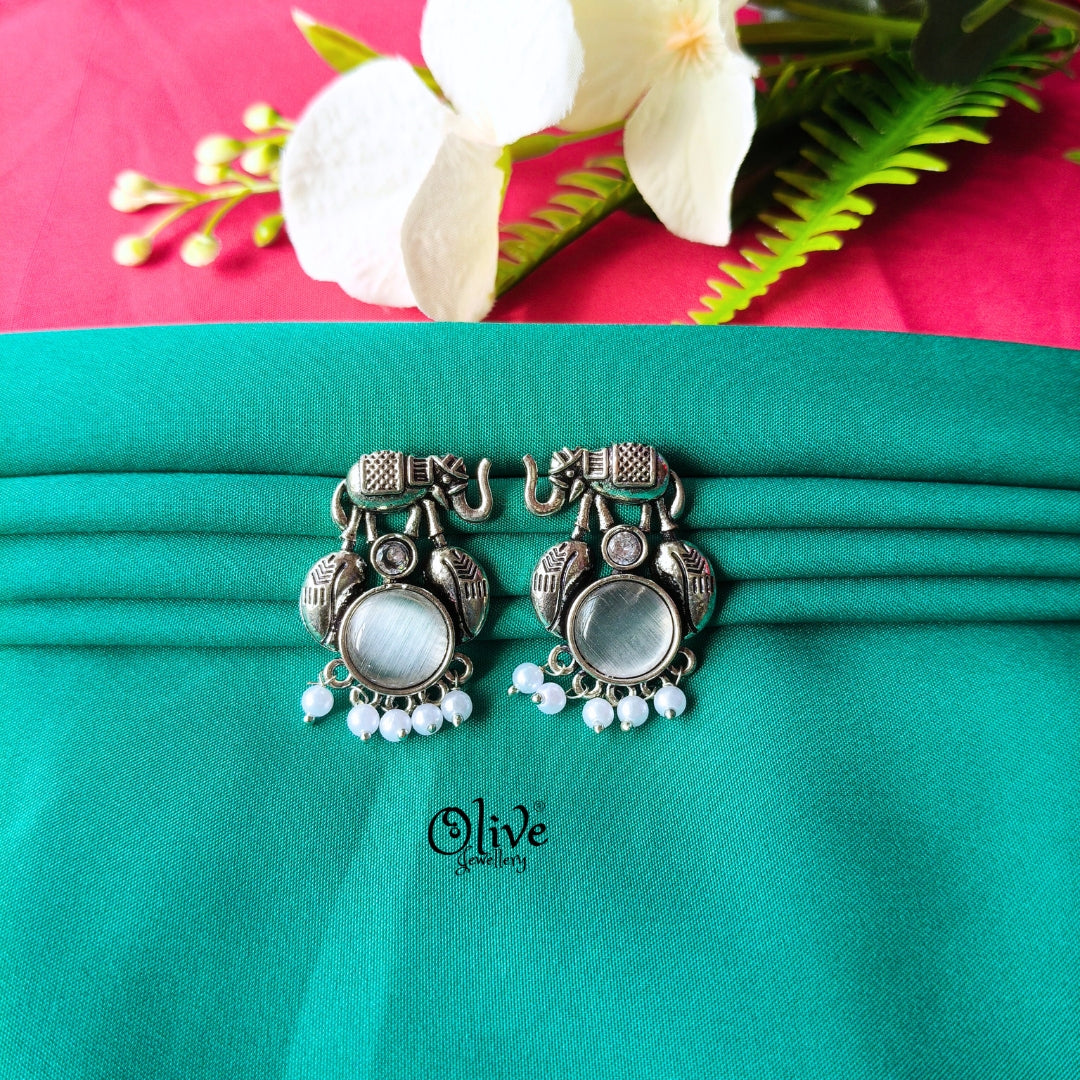 Oxidized Earrings-896