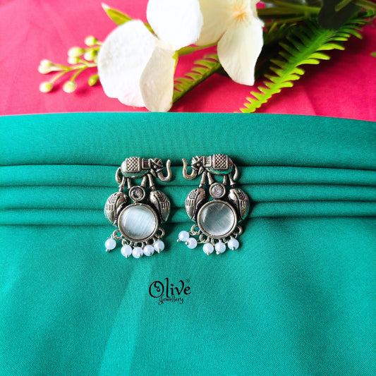 Oxidized Earrings-896