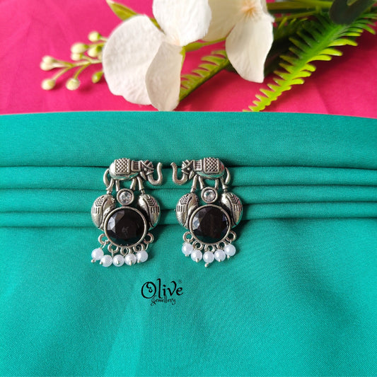 Oxidized Earrings-896