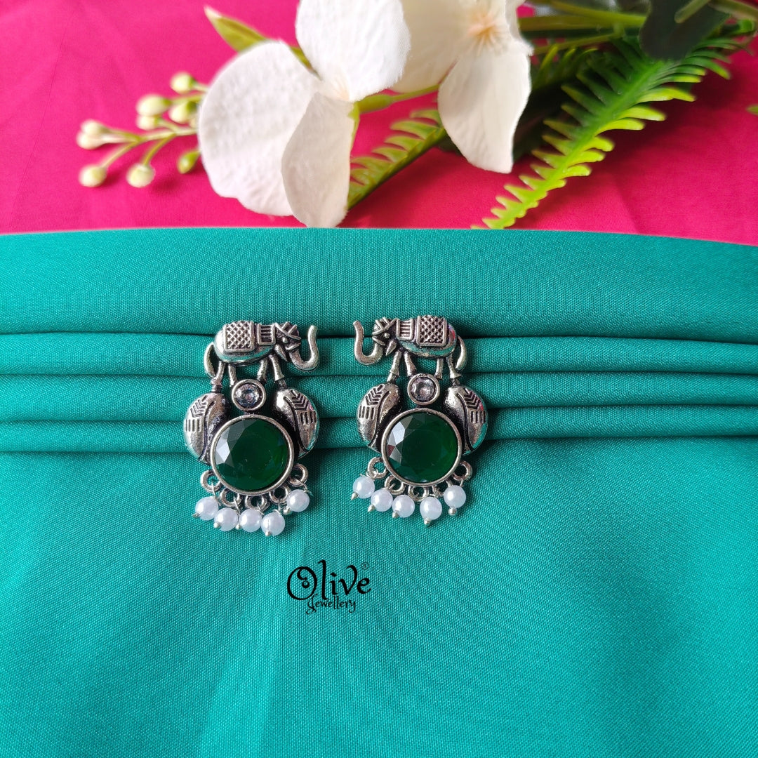 Oxidized Earrings-896