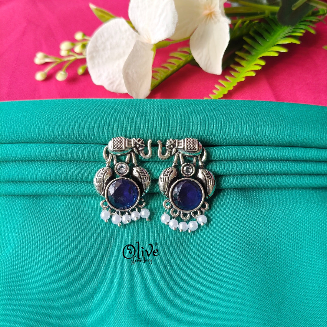 Oxidized Earrings-896