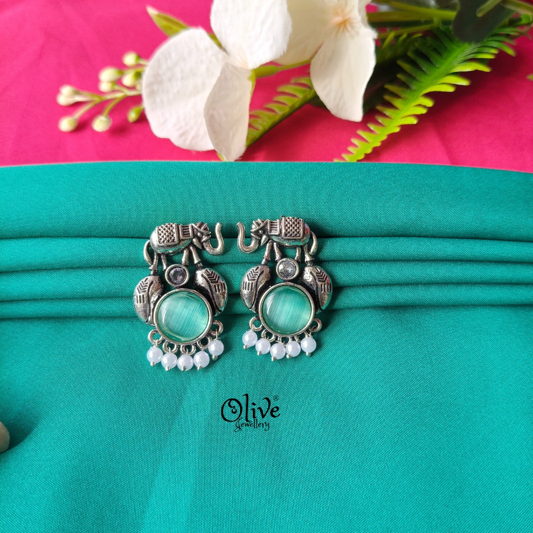 Oxidized Earrings-896