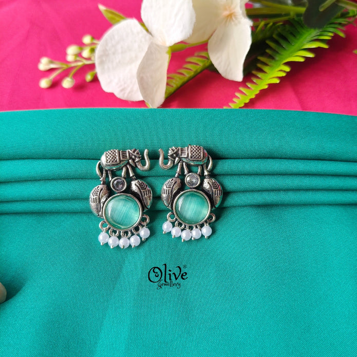 Oxidized Earrings-896