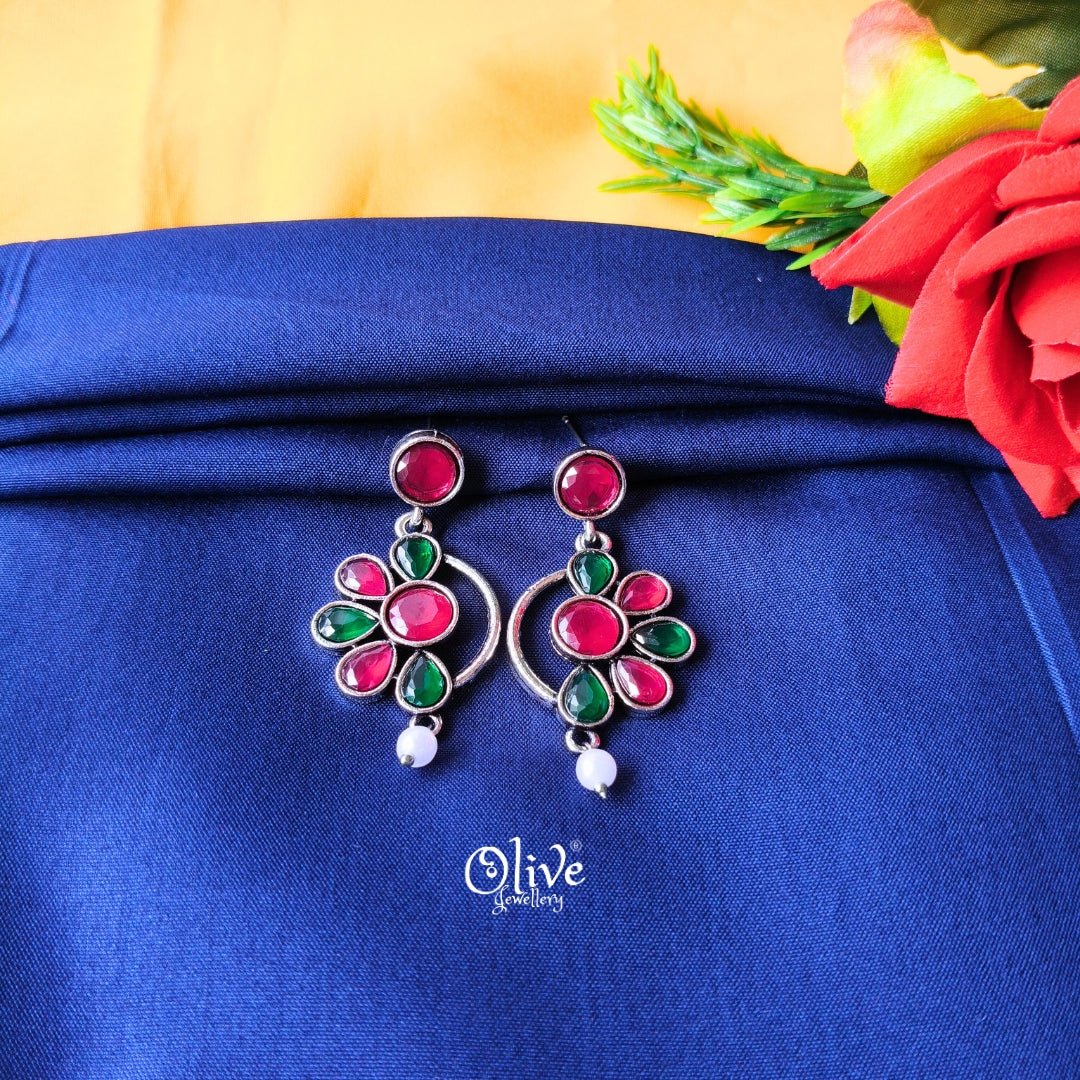 Oxidized Earrings-906