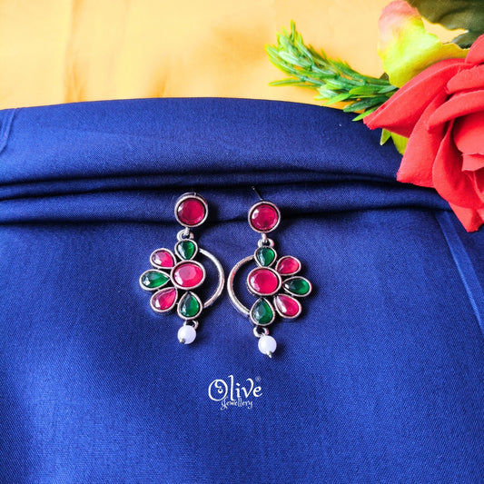 Oxidized Earrings-906
