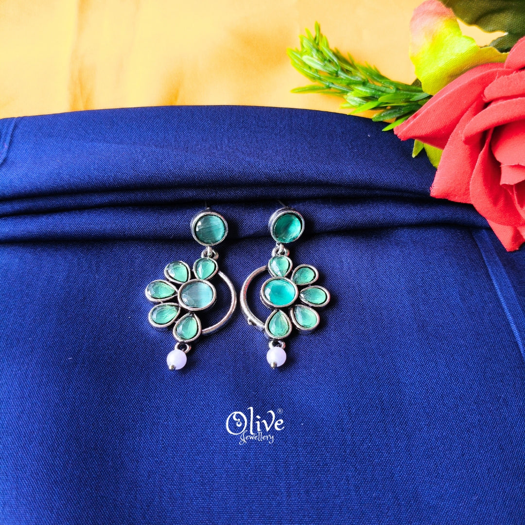 Oxidized Earrings-906