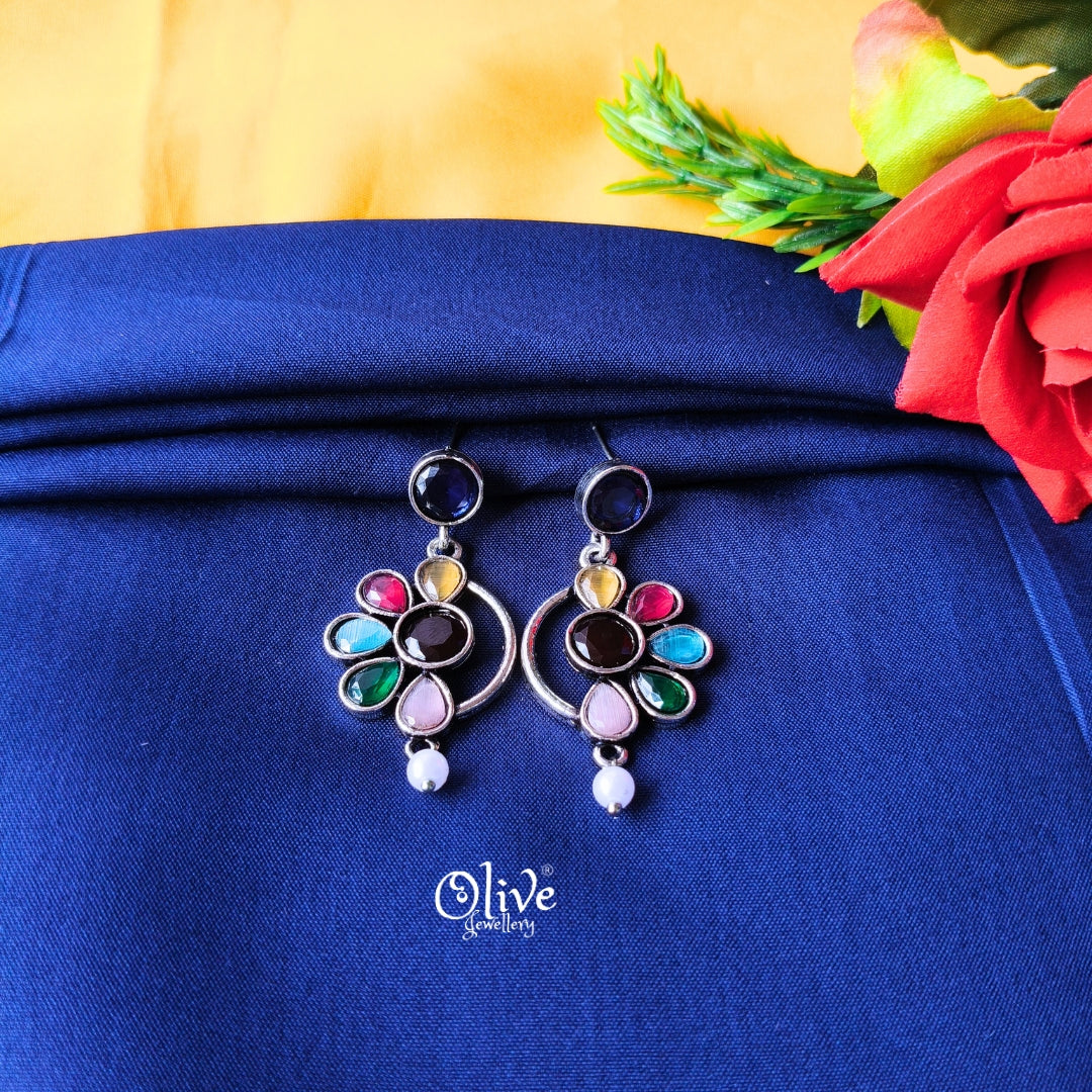Oxidized Earrings-906