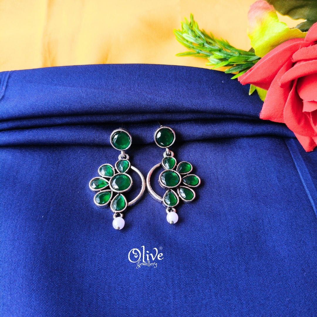 Oxidized Earrings-906