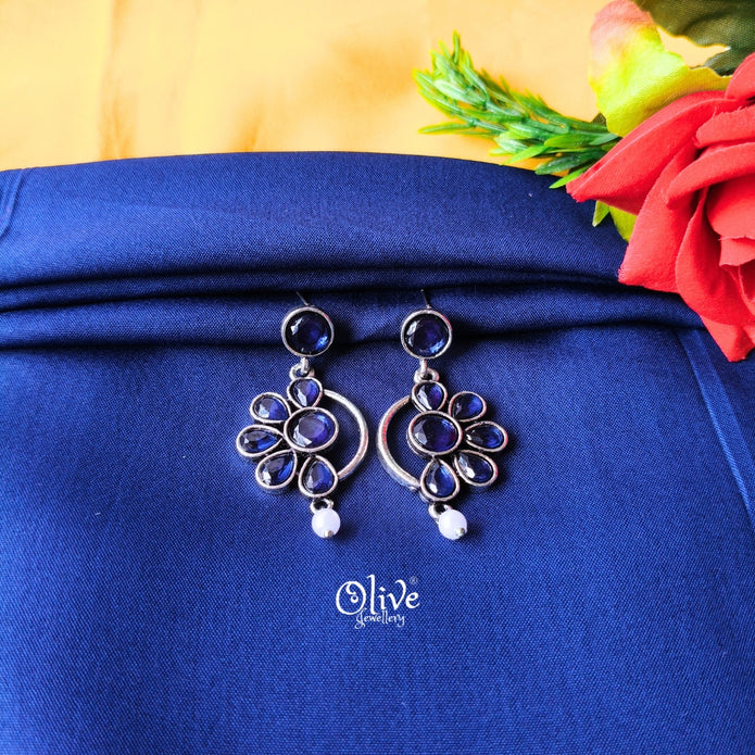 Oxidized Earrings-906