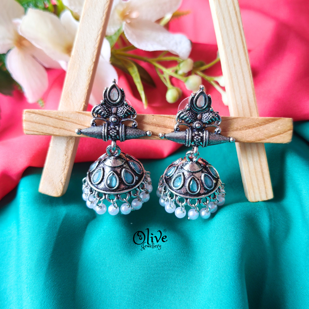 Oxidized Earrings-917