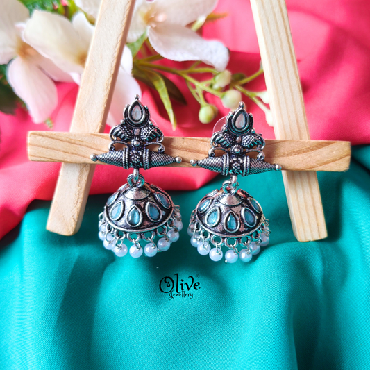 Oxidized Earrings-917