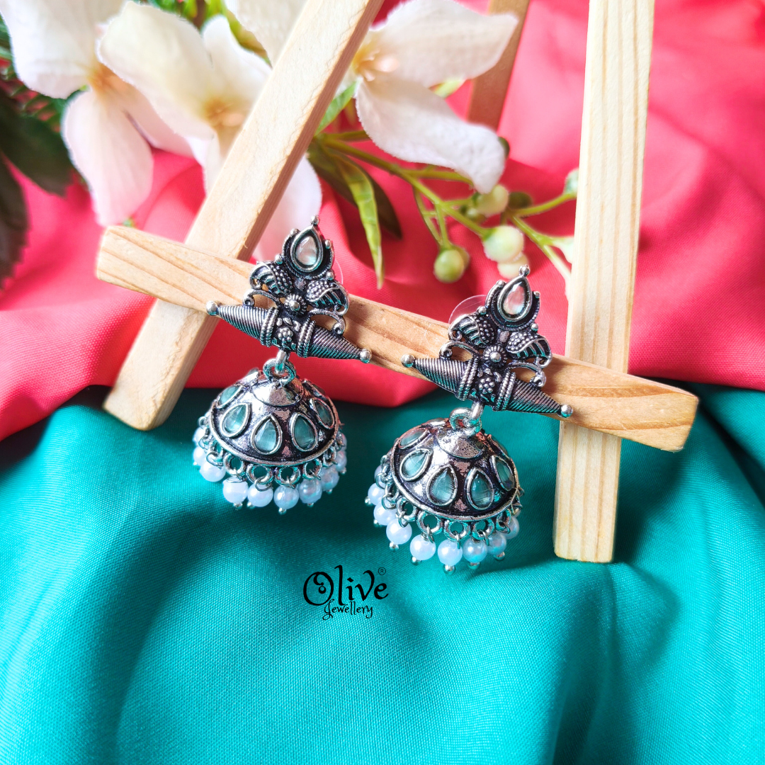 Oxidized Earrings-917