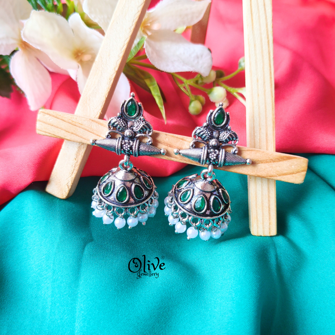 Oxidized Earrings-917