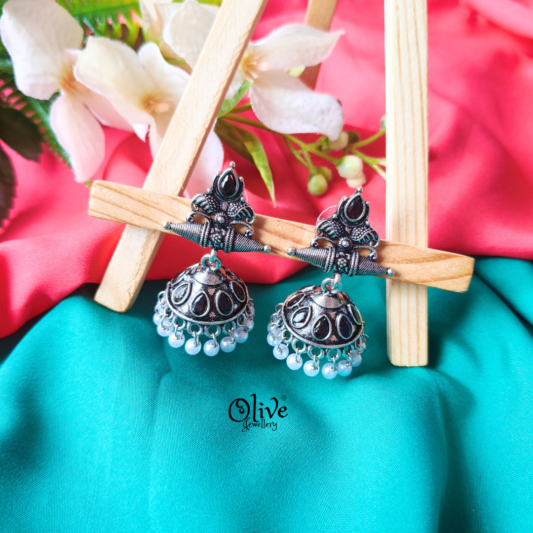 Oxidized Earrings-917