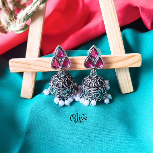 Oxidized Earrings-926