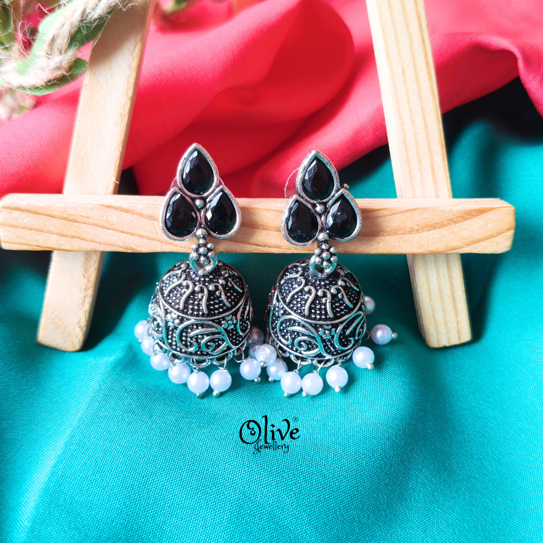 Oxidized Earrings-926
