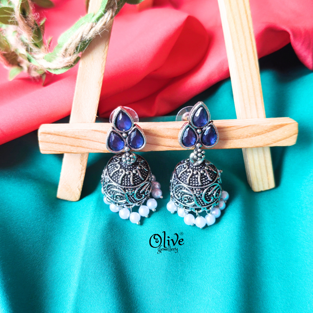Oxidized Earrings-926