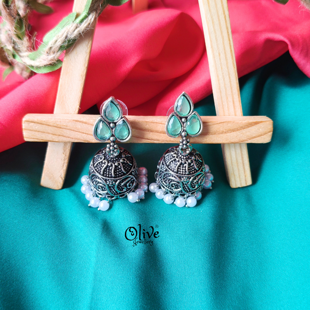 Oxidized Earrings-926