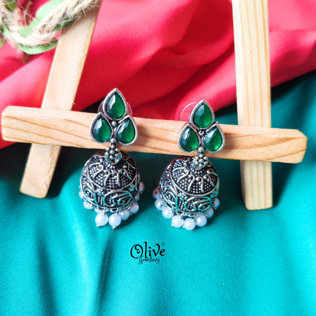 Oxidized Earrings-926