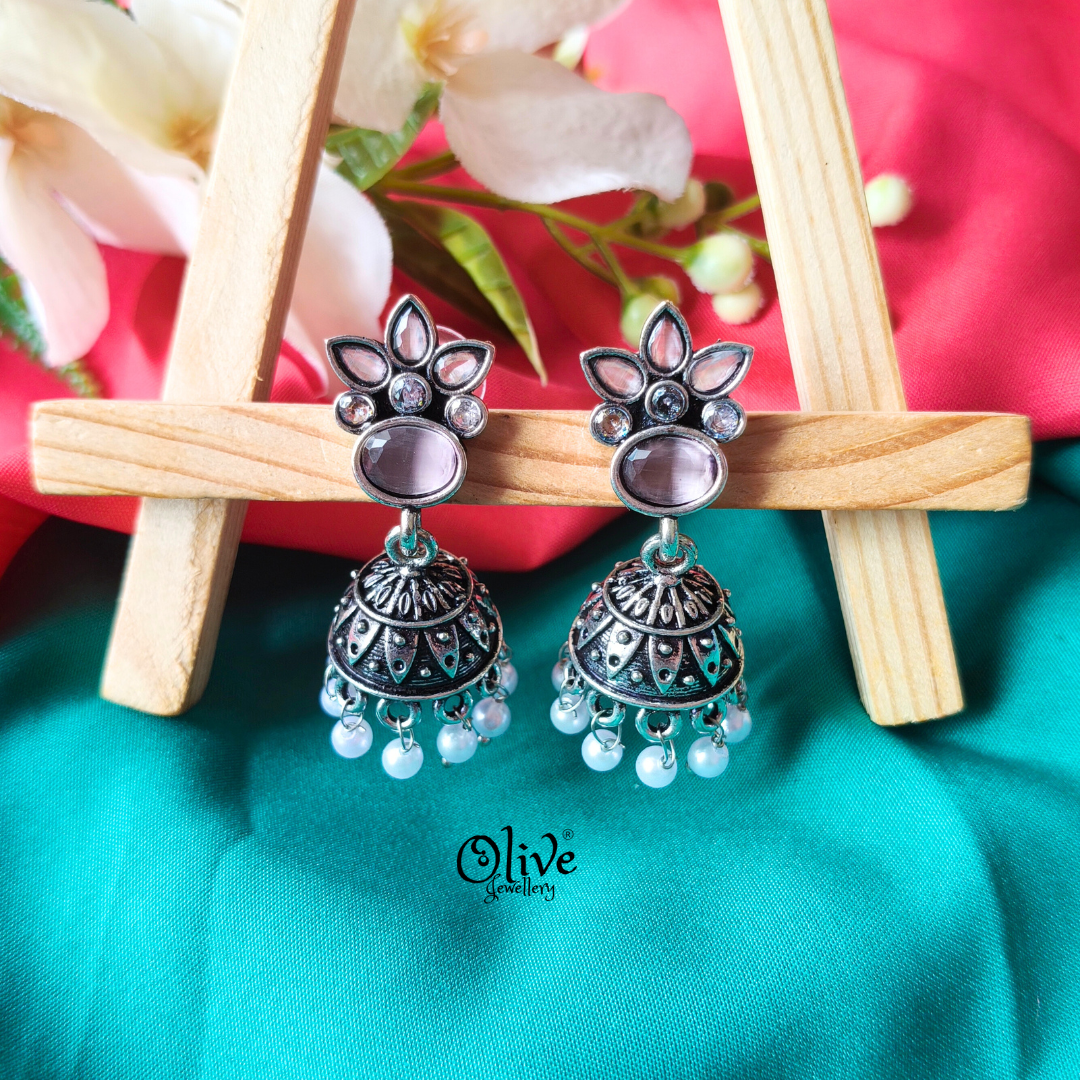 Oxidized Earrings-938