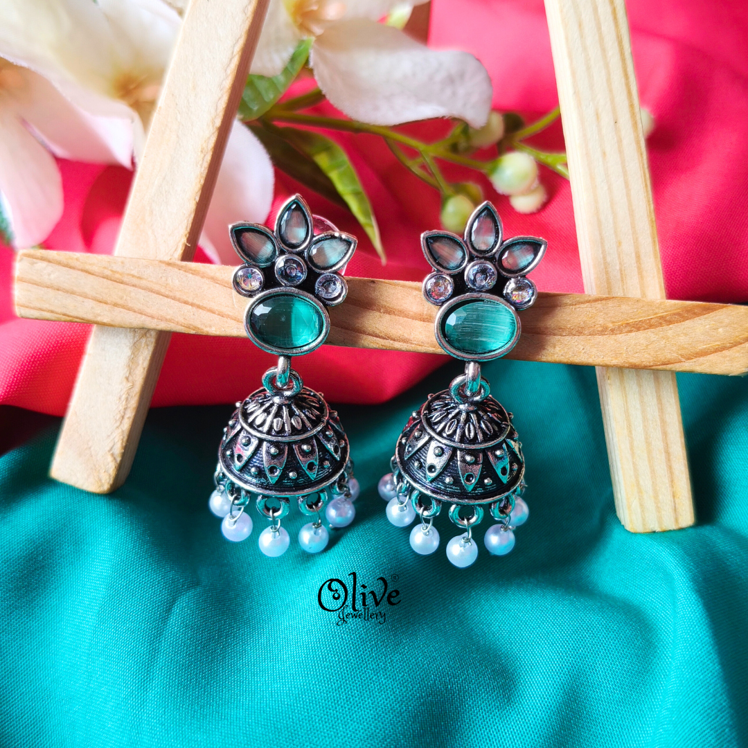 Oxidized Earrings-938