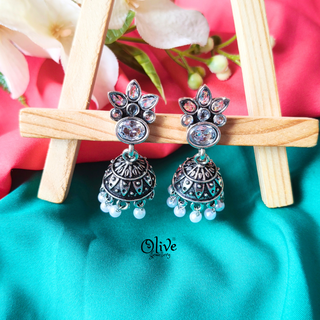 Oxidized Earrings-938