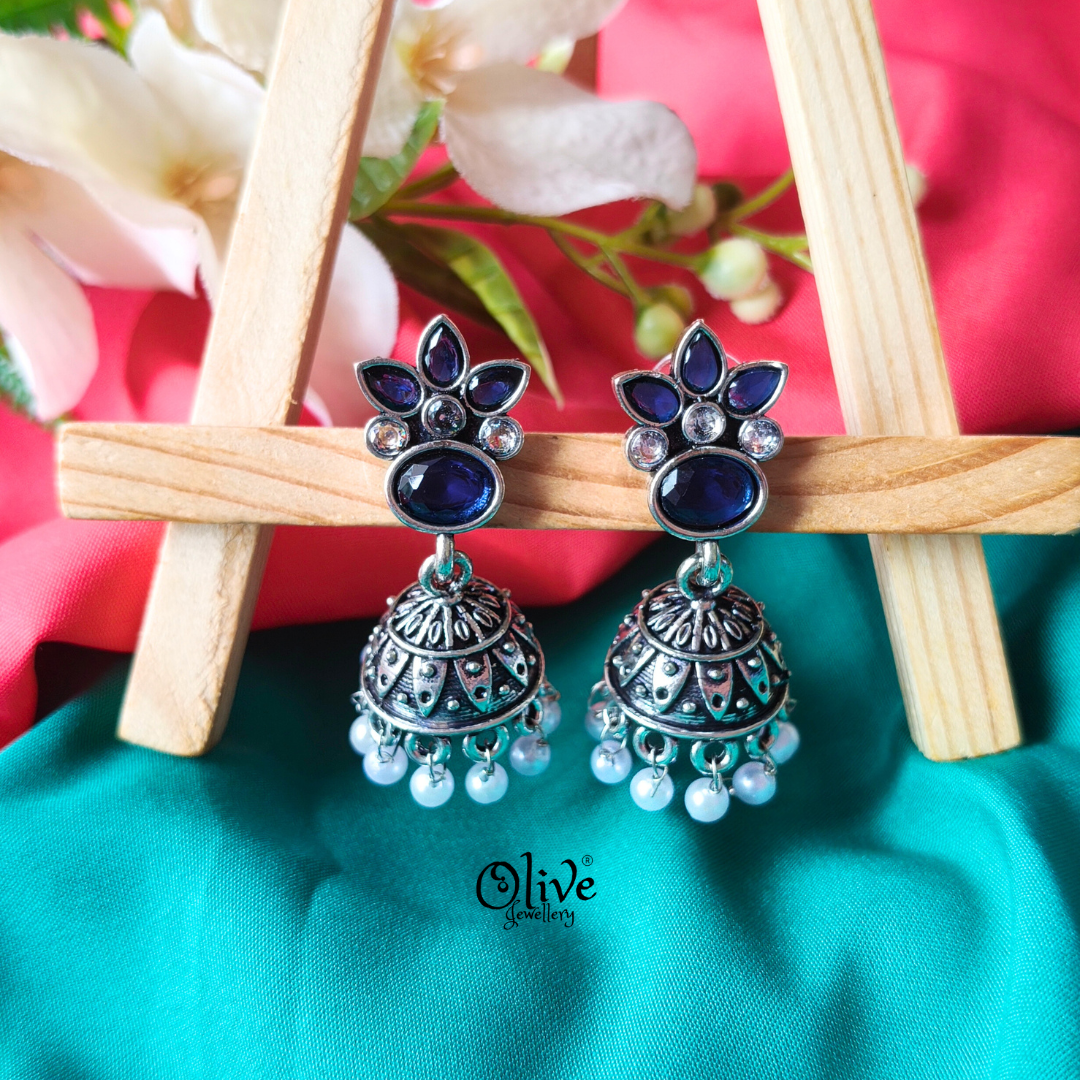 Oxidized Earrings-938