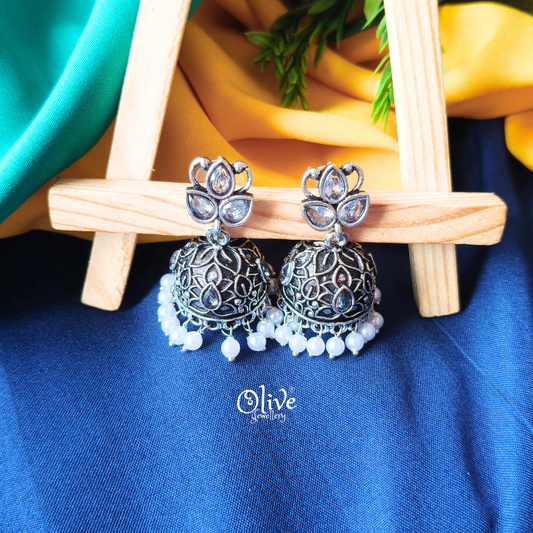 Oxidized Earrings-949