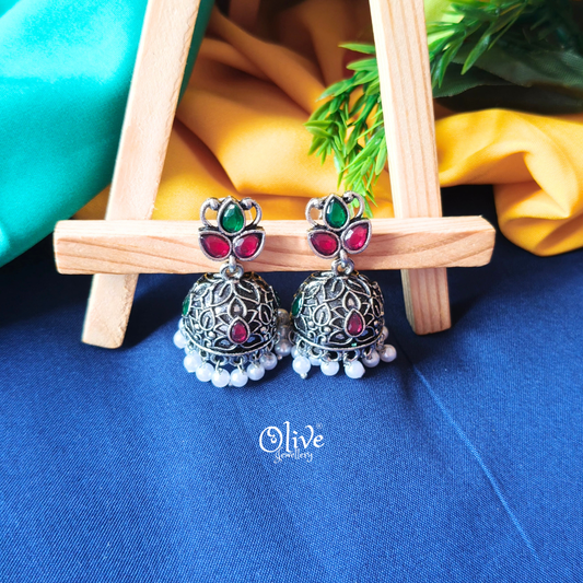 Oxidized Earrings-949