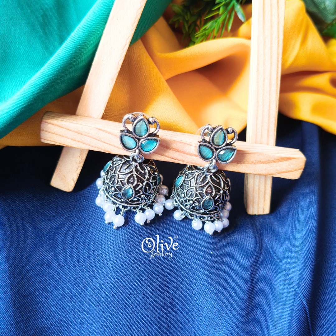 Oxidized Earrings-949