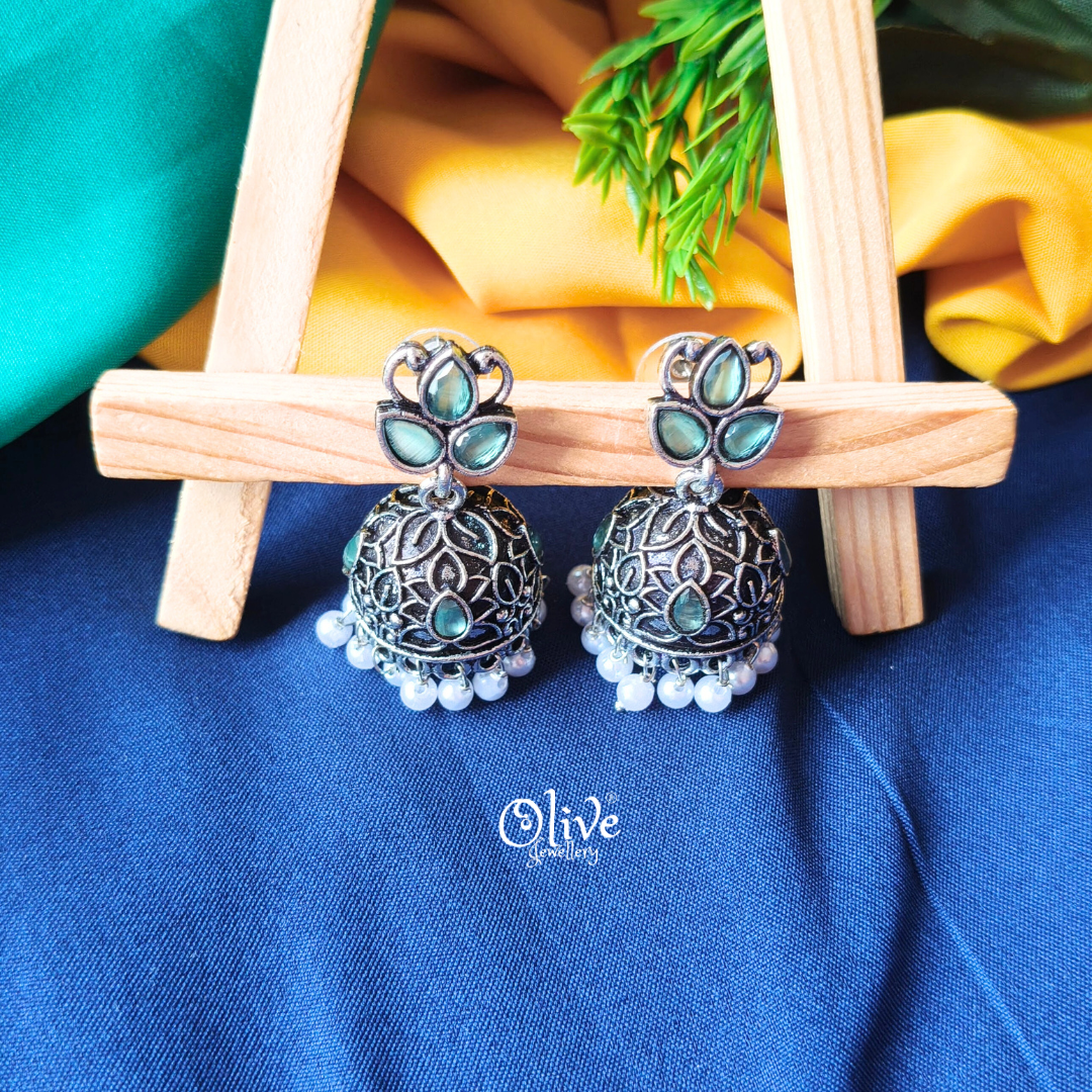Oxidized Earrings-949