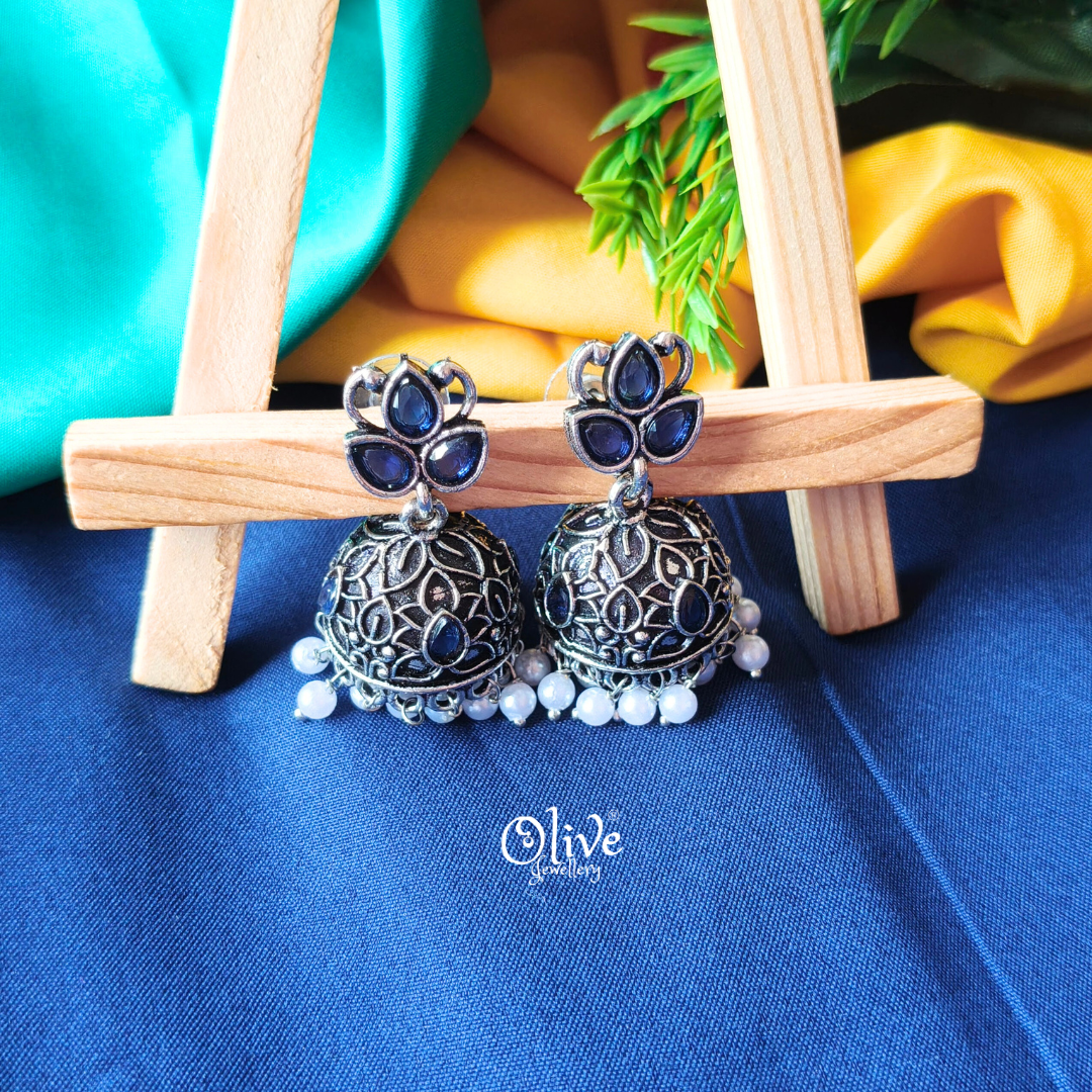 Oxidized Earrings-949