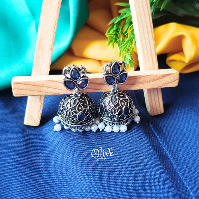 Oxidized Earrings-949