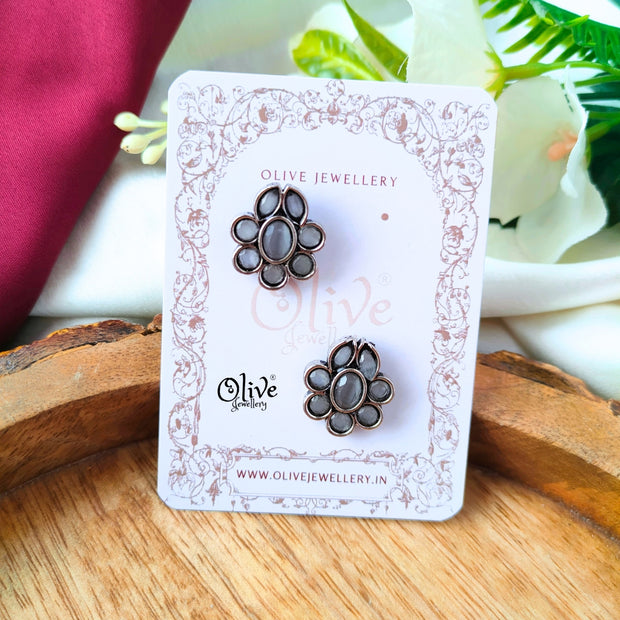 Oxidized Earrings-970