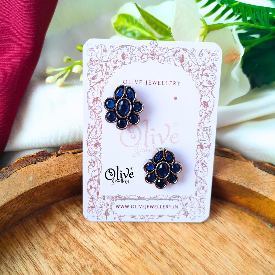 Oxidized Earrings-970
