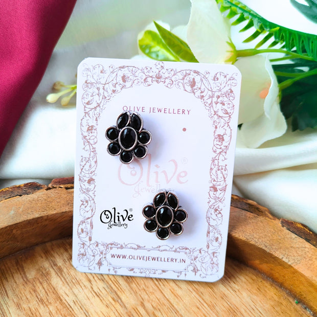Oxidized Earrings-970