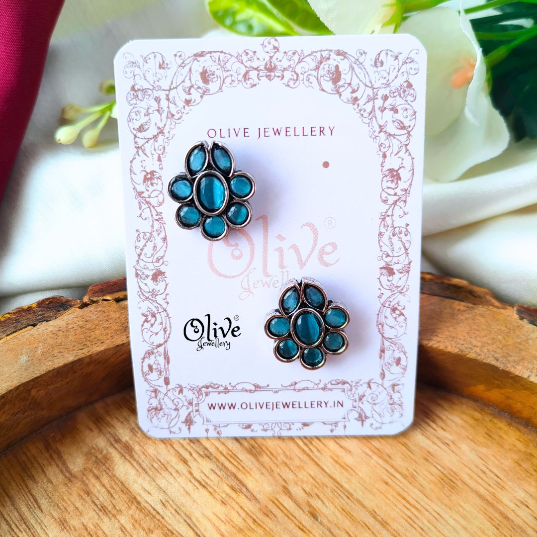 Oxidized Earrings-970