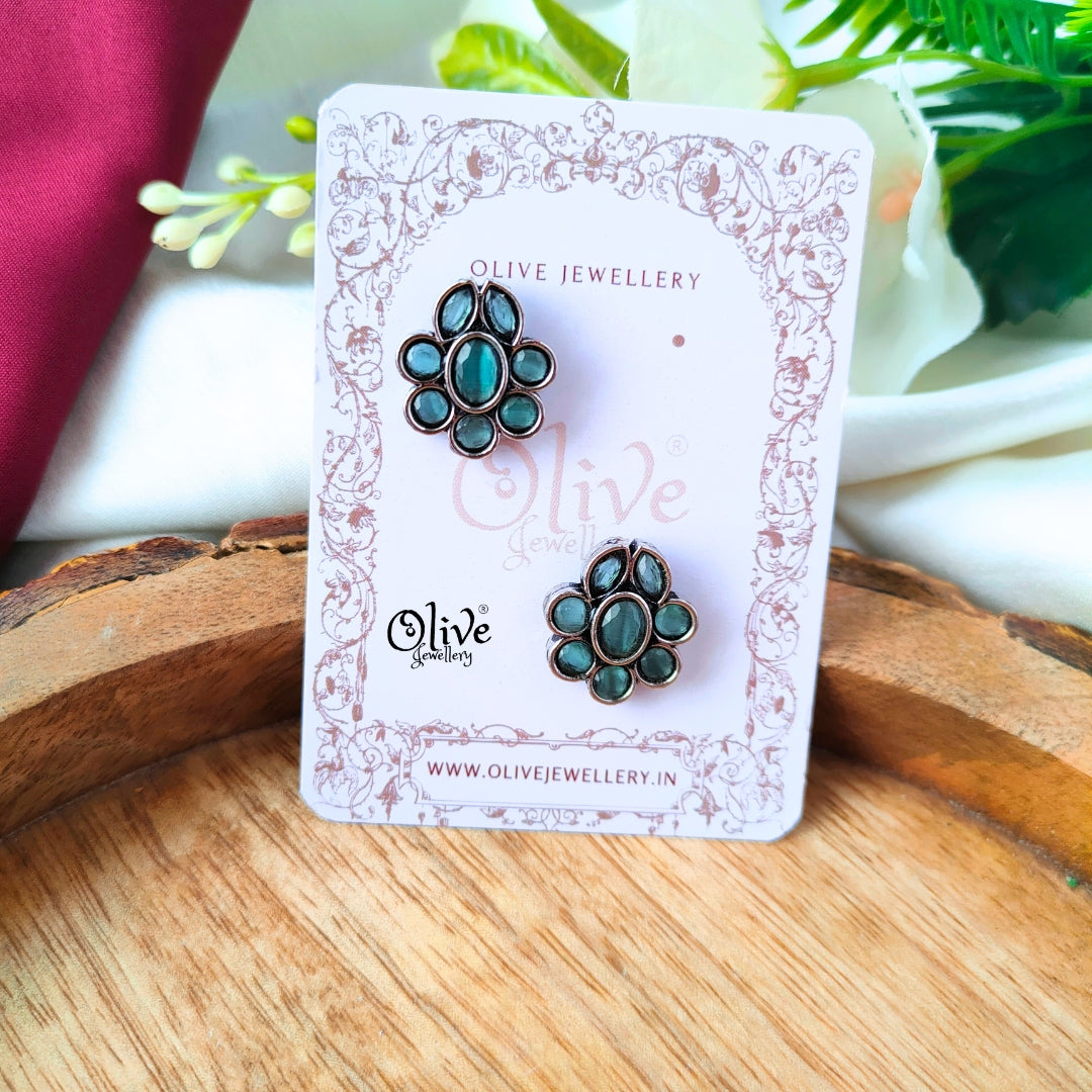 Oxidized Earrings-970