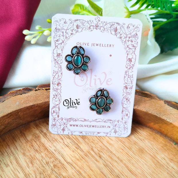 Oxidized Earrings-970