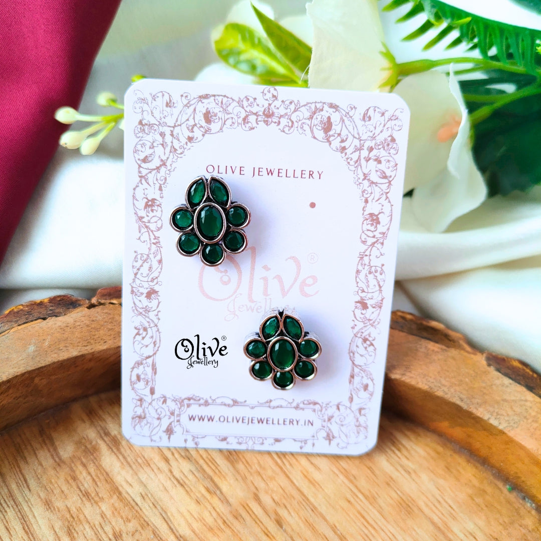 Oxidized Earrings-970
