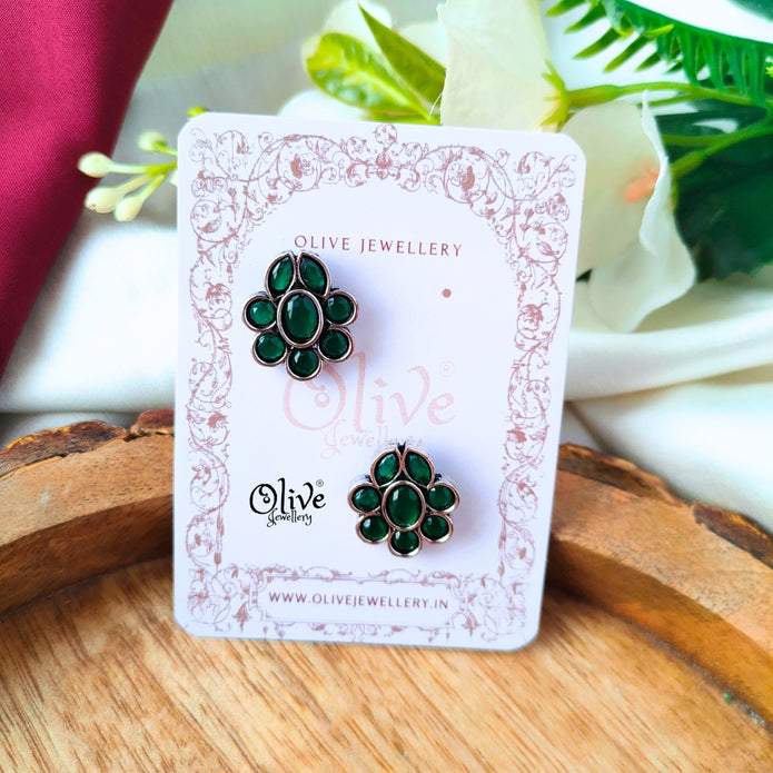 Oxidized Earrings-970