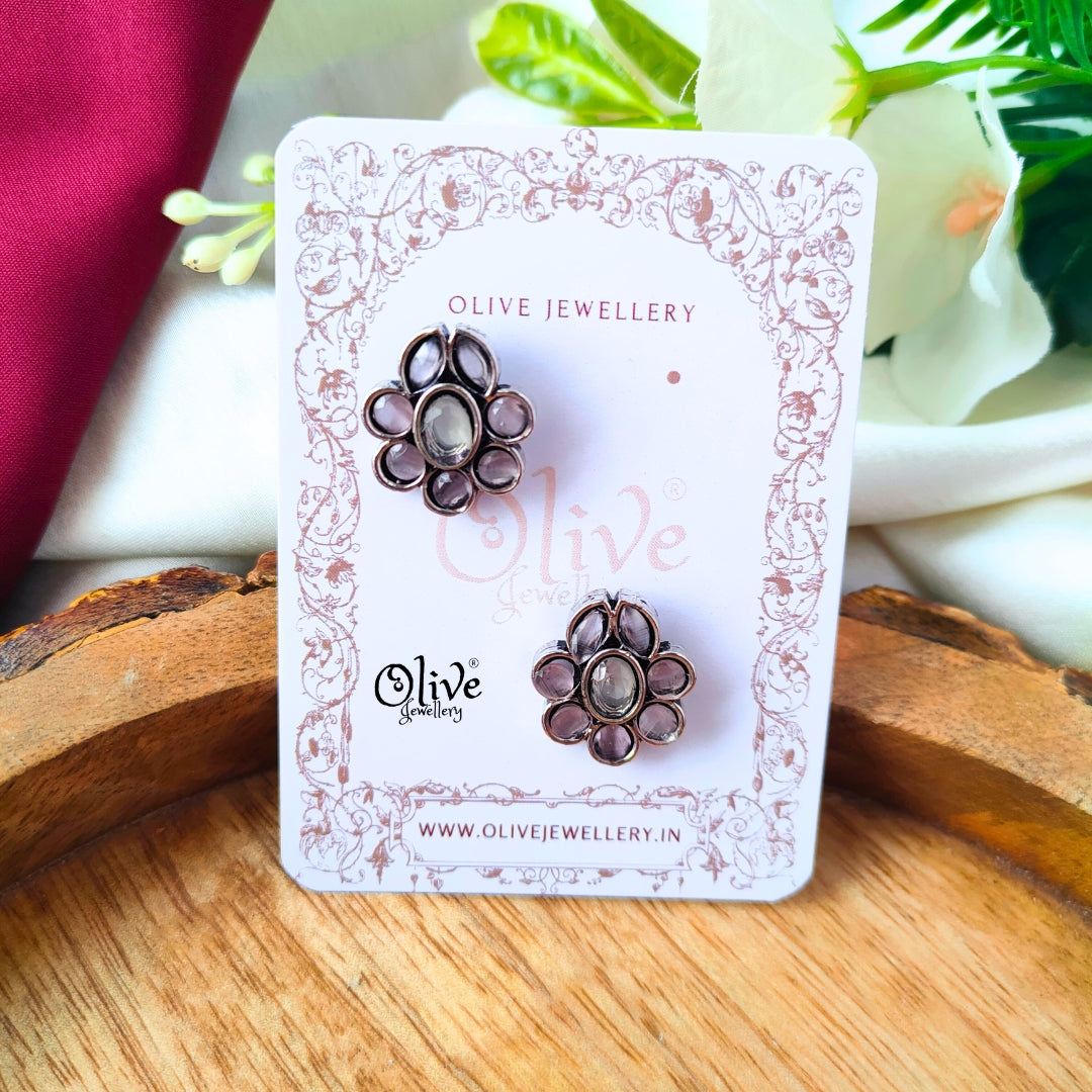 Oxidized Earrings-970