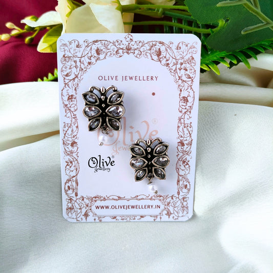 Oxidized Earrings-982