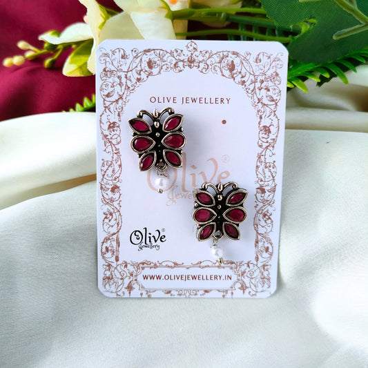 Oxidized Earrings-982