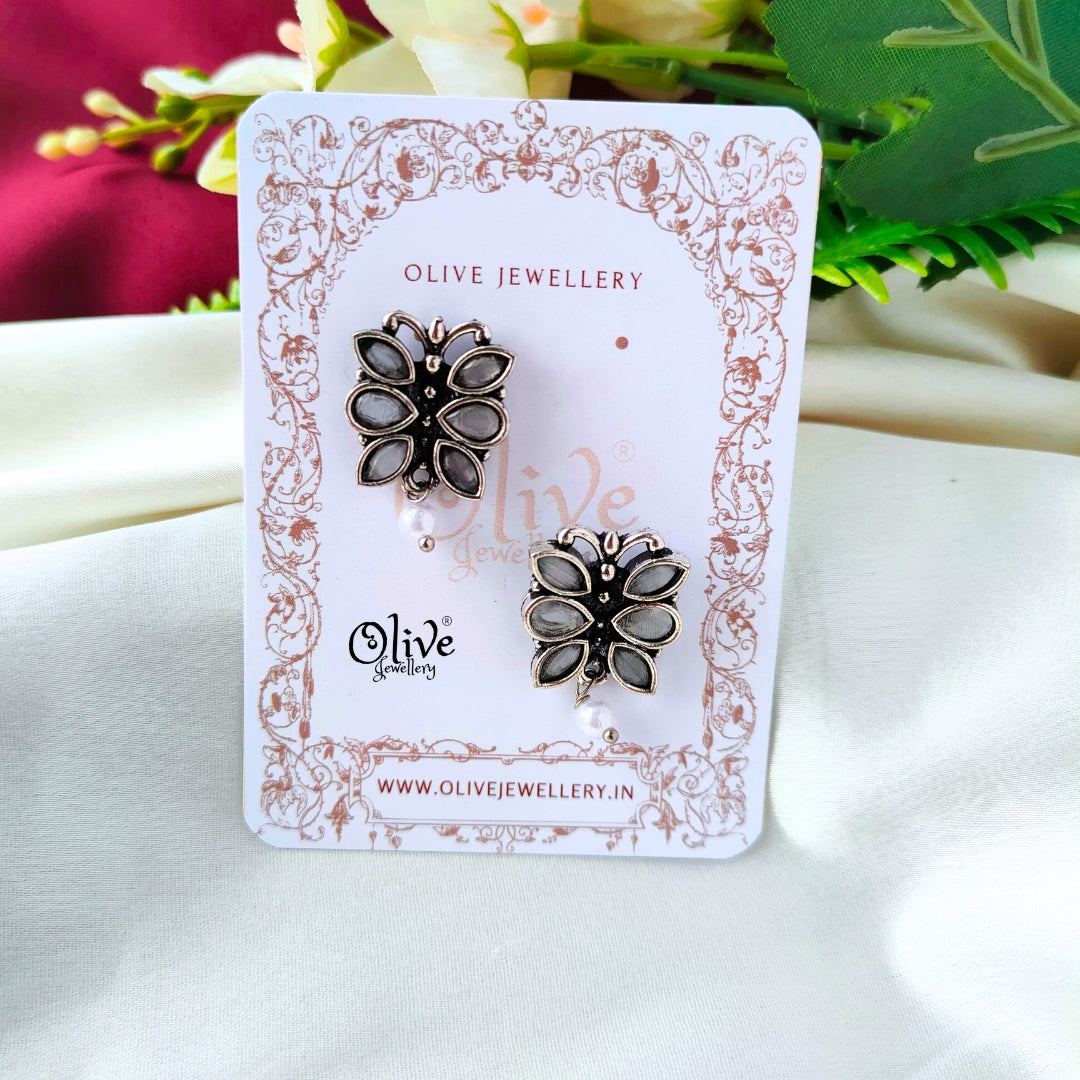 Oxidized Earrings-982