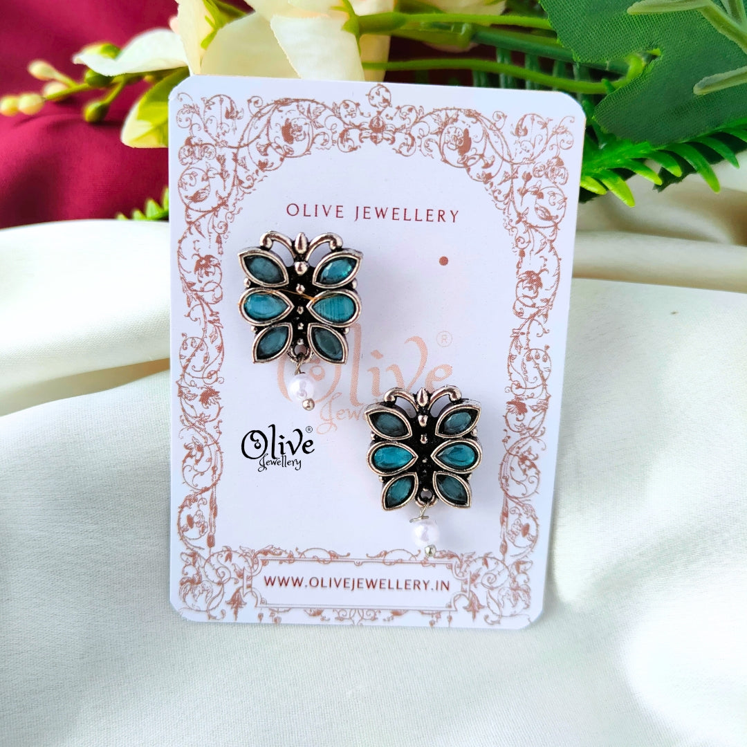 Oxidized Earrings-982
