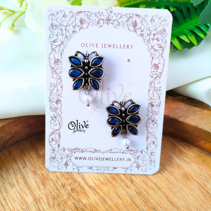 Oxidized Earrings-982