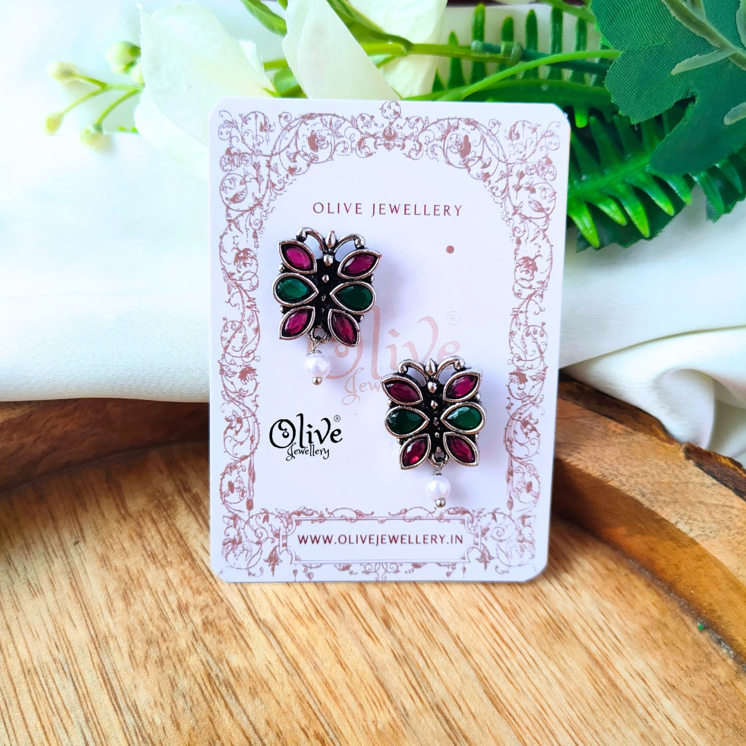 Oxidized Earrings-982