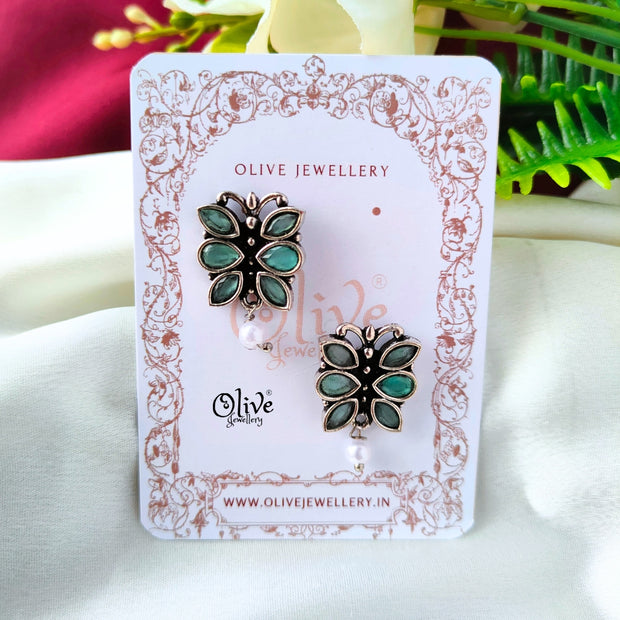Oxidized Earrings-982
